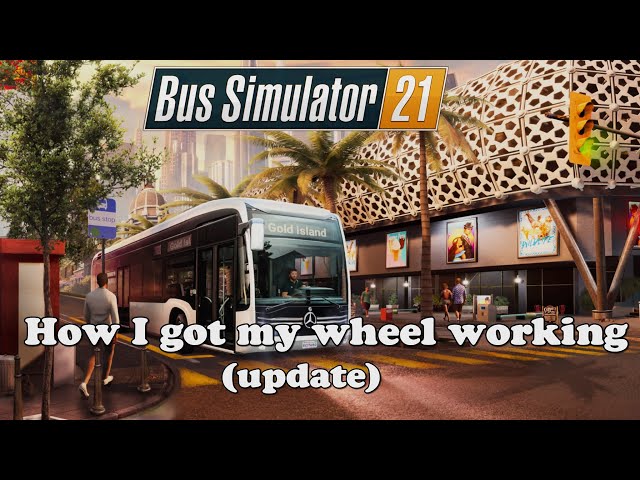 Bus simulator 21 PS4 | How I got my wheel to work