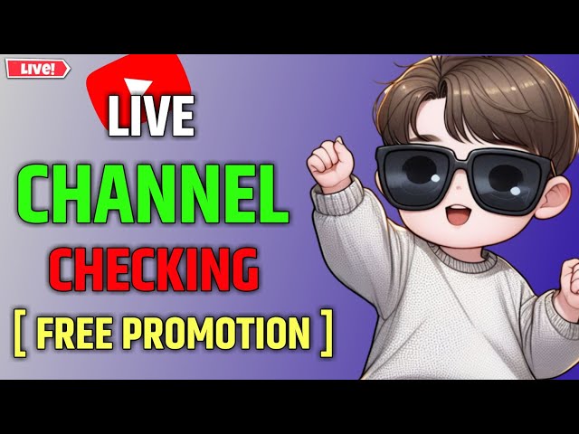 जल्दी आओ 🚀 | Live Channel Checking And Promotion | Live Channel Promotion | Free Live Promotion