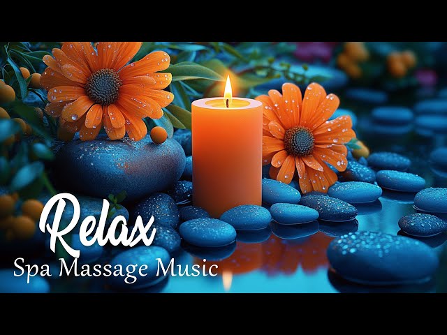 Soothing Piano Melodies 🌿 Relaxing Spa Water Sounds for Gentle Meditation and Stress Relief