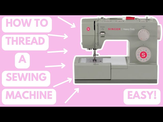 How to Thread a Sewing Machine- EASY!