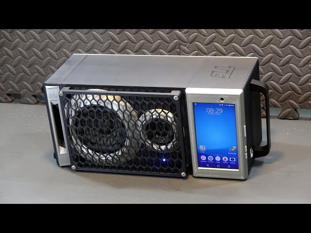 Building Bluetooth Speaker With 5.2 Inch Full HD Touch Screen