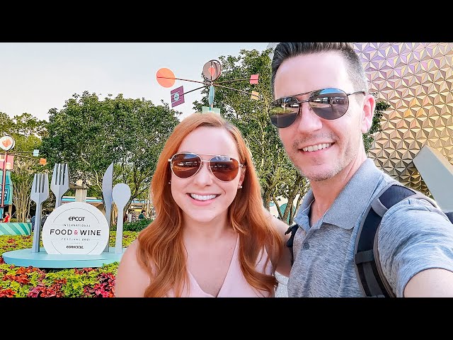 Eating at EPCOT Food and Wine Festival's NEW Food Booths! 2021