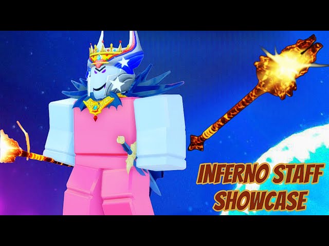 Roblox Flag Wars -  Inferno Staff Showcase