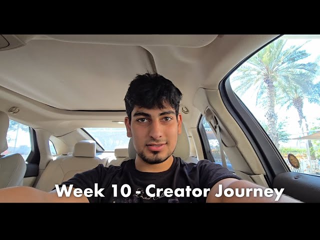 I’m Feeling Good! | Creator Journey Week 10