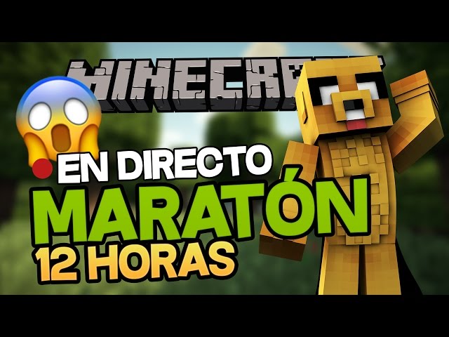 DIRECTO DE MINECRAFT: SI Y NO PREMIUM, SKYWARS, UHC Y MÁS  [MARATÓN DIRECTO 12 HORAS]