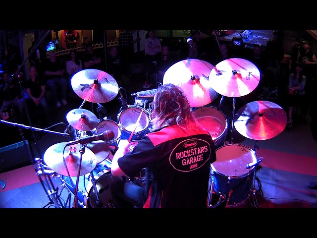 Kofi Baker Drum Clinic at Rockstars Garage