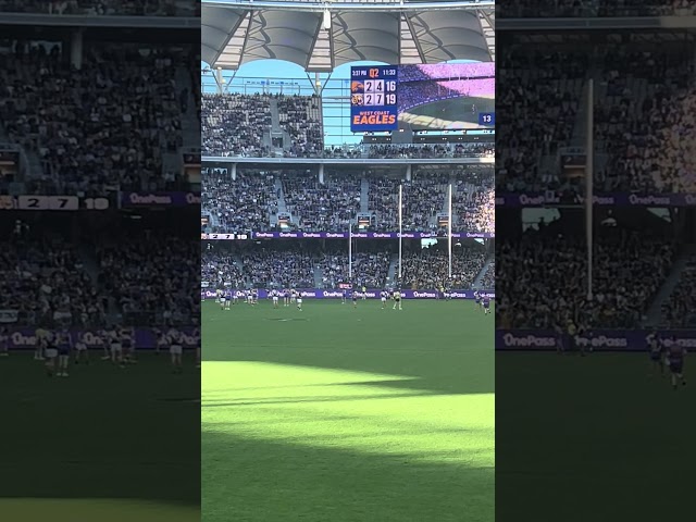 Jack Riewoldt kicks a Goal | AFL Round 18 2023: West Coast Eagles v Richmond Tigers