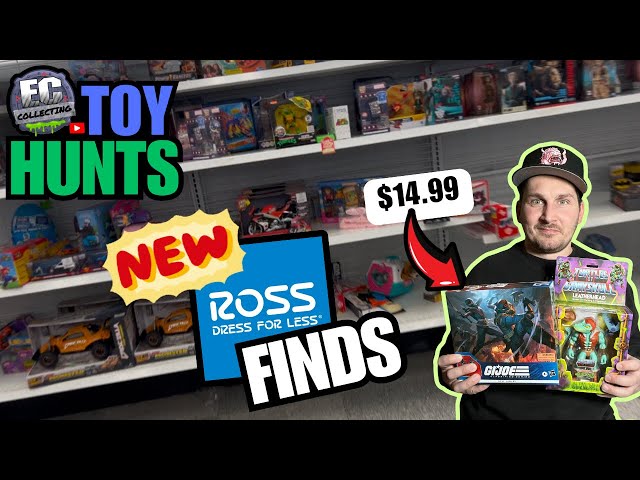 TOY HUNT: Still plenty of GREAT action figure finds out there! #ross #toyhunt #vlog #toys