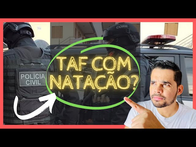 Concurso PCBA sem TAF? Como fica? E a natação?