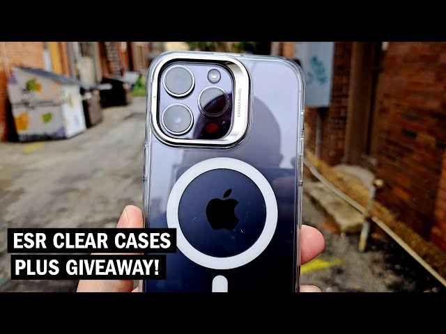 ESR Kickstand Clear Cases for the iPhone 14 Pro Max PLUS Giveaway!