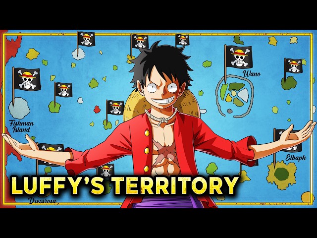 How Big is Luffys Yonko Territory Going to Be?