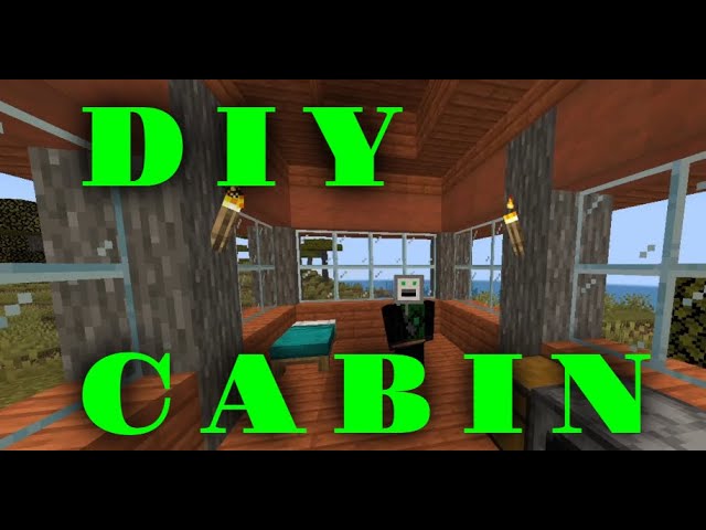 DIY Minecraft Cabin! | TheRealHardrive