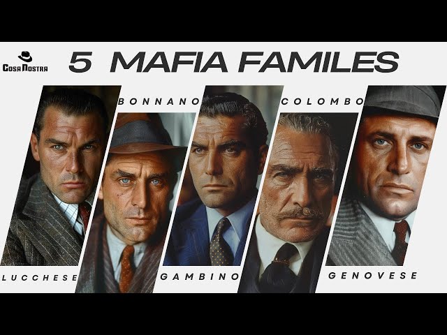 The 5 Mafia Families of New York