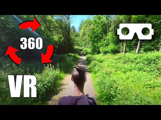 VR 360° Video | Forest 🌲 Hill 🌄 Part 1 | Let's Walk 🦶 (Virtual Reality) #vr #virtualreality #vr360