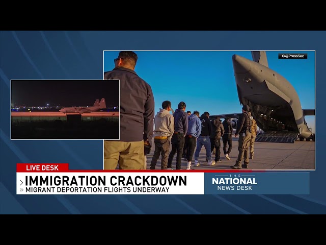 Trump's immigration crackdown: Deportation flights, sanctuary cities & border security costs