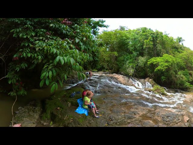 Montezuma Waterfall Hike FULL Costa Rica [360° VR]