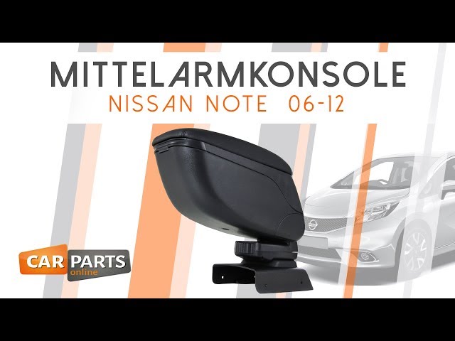 ✖️Mittelarmlehne✖️Nissan NOTE✖️Artikel-Nr. 33549✖️