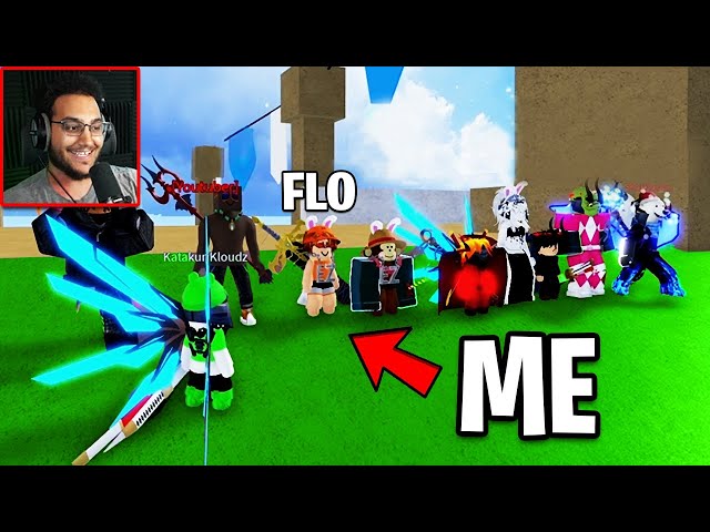 I Went UNDERCOVER in a YOUTUBER Blox Fruits Tournament 2