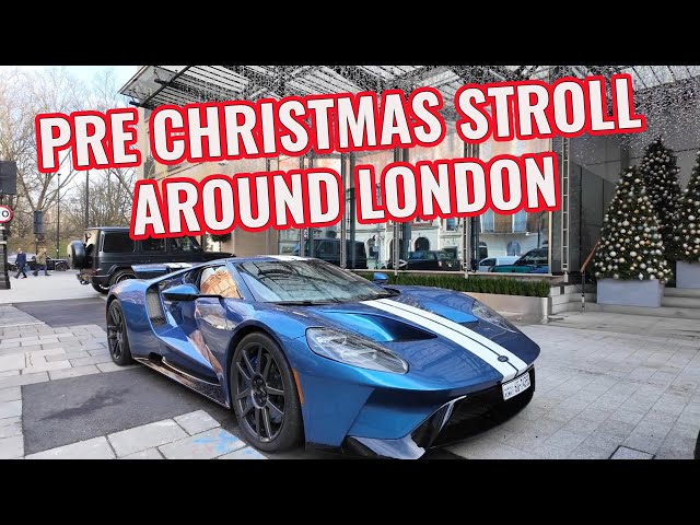 London's Christmas Magic: A Pre-Christmas Stroll