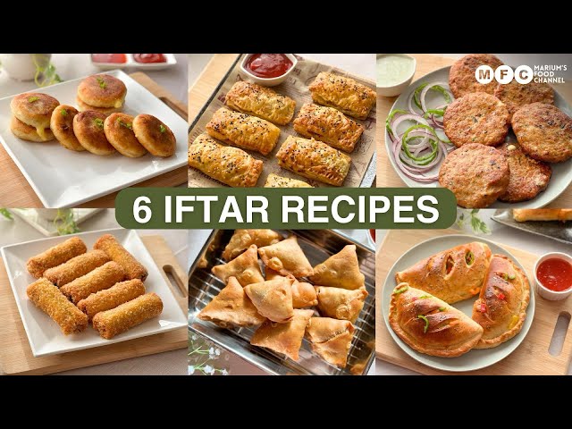 6 Best & Perfect Ramadan Special Iftar Recipes | Cheese Bread Rolls, Cheese Kebabs, Pizza Pockets