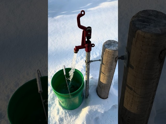 RUNNING WATER at -5° F?? How farms work! #farming #farm #farmlife #winter