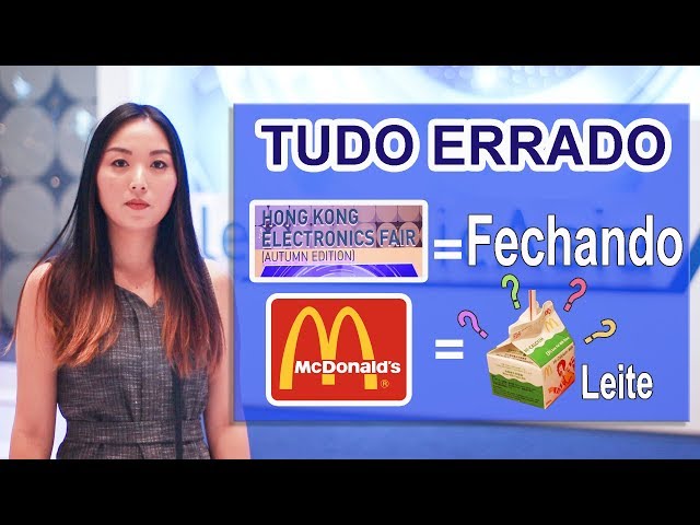 Hong Kong Feira eletronicos fechando, lanche errado, leite no macdonald's...