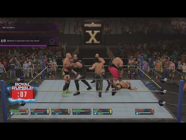 WWE 2K24 SHOWCASE MODE GAMEPLAY - WRESTLEMANIA RUMBLE