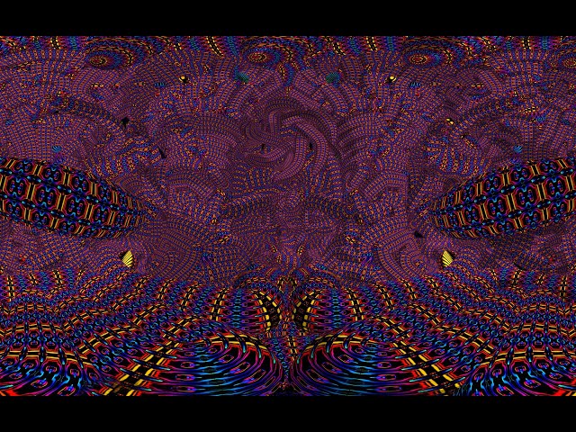 3D VR 360 degree DMT closed eye visuals experiment [SEIZURE WARNING]