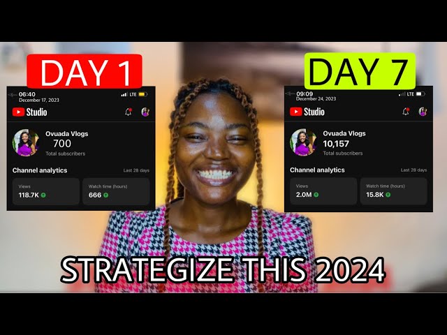 I Grew from 700 to 10k Subscribers in 7 days | How You can Strategize Your Growth in 2024