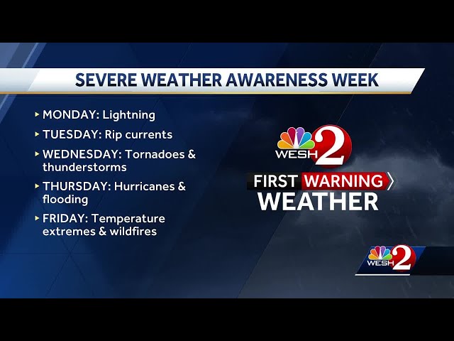 Orlando is one of the top places in the world for lightning | Severe Weather Awareness Week