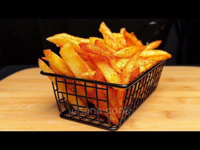 How to Make the Best French Fries Ever! Crispy & Delicious & Incredibly Easy!