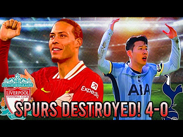 "Liverpool vs Tottenham 4-0: Reds Run Riot!| League Cup Semis!"