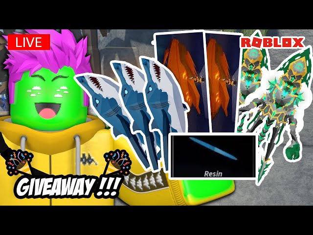 GIVEAWAY !!! ITEM LANGKA DI FISCH BUAT HADIAH VALENTINES 😁 - Live Roblox Indonesia