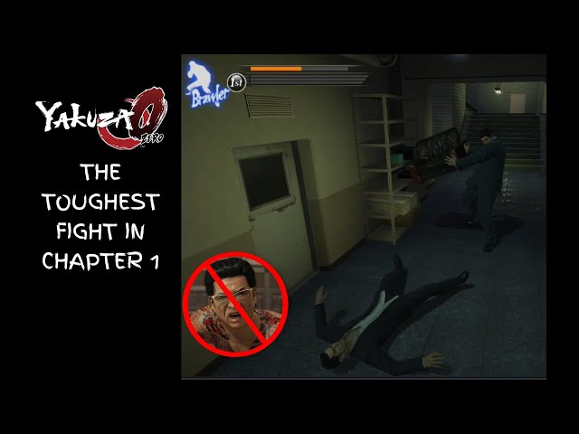 The Toughest Fight in Chapter 1 - Yakuza 0