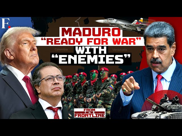 Venezuela: Maduro Deploys Troops at Colombia Border, Threatens Trump | From The Frontline | N18G