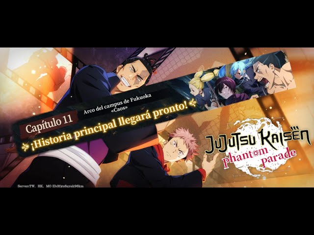 ⚠️YA TIENE FECHA EL CAPITULO 11⚠️ DE JUJUTSU KAISEN PHANTOM PARADE