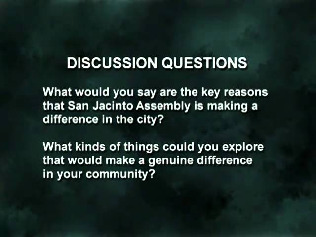 Promise Keepers Marathon Volume 1 - San Jacinto Story - Questions