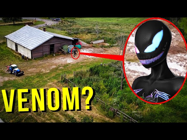 Mon Drone Attrape L'effrayant Venom À 3 Heures Du Matin Dans Un Endroit Abandonné (Film Venom)