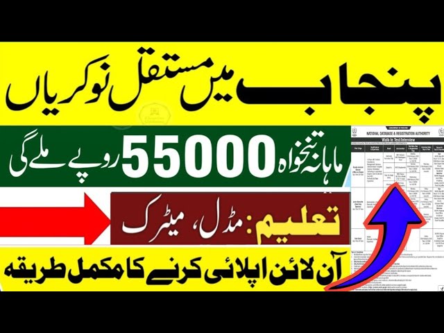 sarkari Naukri latest government jobs | government job vacancy 2025 | Punjab government job website