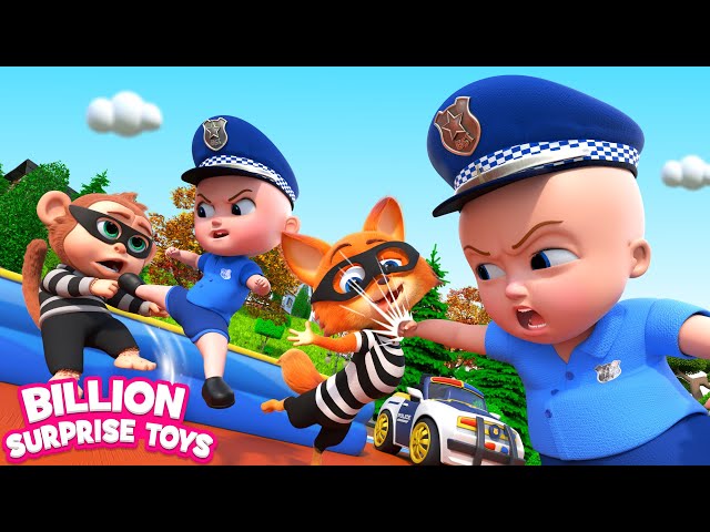 Beware! Stranger Thieves Attack in the Kids Park - Animal Cartoon for kids