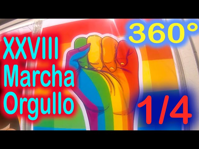 Marcha del Orgullo en 360° 1/4