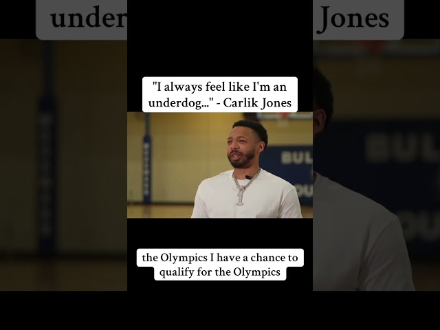 "I always feel like I'm an underdog..." - Carlik Jones #insp1redball  #nba #keepthelegacy