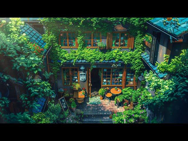 Ghibli Coffee Shop ☕️ Music to put you in a better mood 🌿 lofi hip hop - lofi songs | study / relax