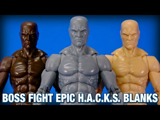 Epic H.A.C.K.S. Male Blanks Boss Fight Studio Action Figure Review