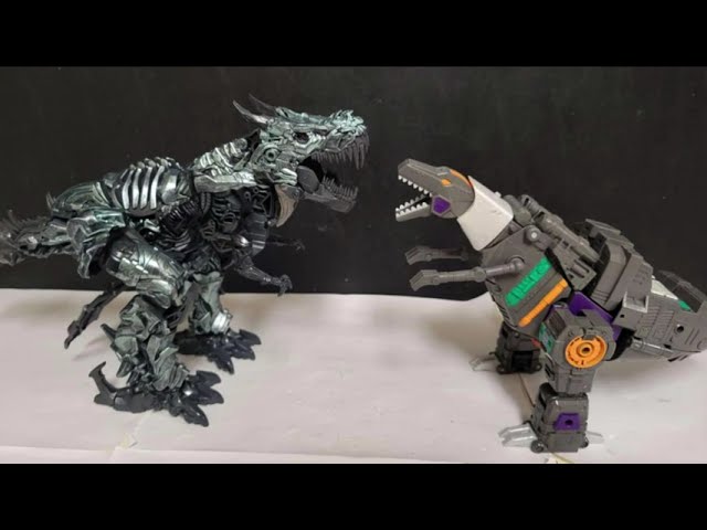 Transformers Buzzworthy Bumblebee SS 07 Reissue Grimlock Unboxing