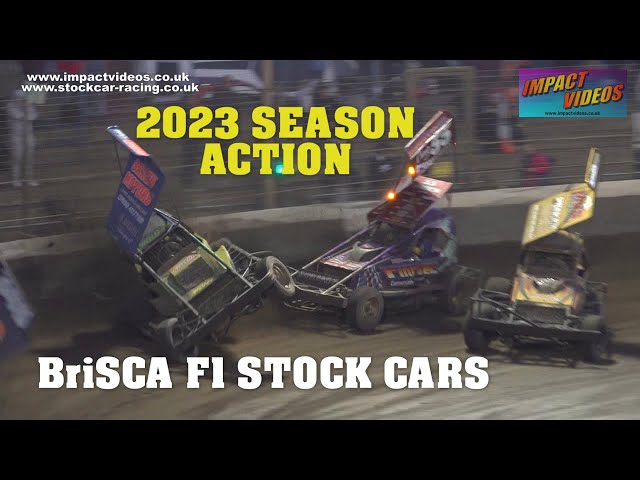 BriSCA F1 STOCK CAR RACING 2023 SEASON COMPILATION IMPACT VIDEOS