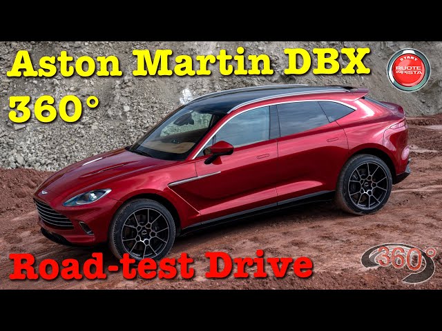 360° VIDEO 4K | Aston Martin DBX | Road Test Milano | AUG 2020