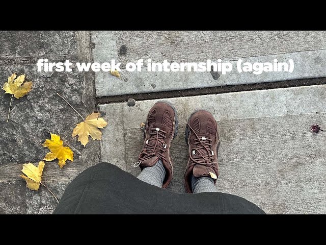 vlog | first week of internship commuting from New York to New Jersey, chasing freebies in NYC