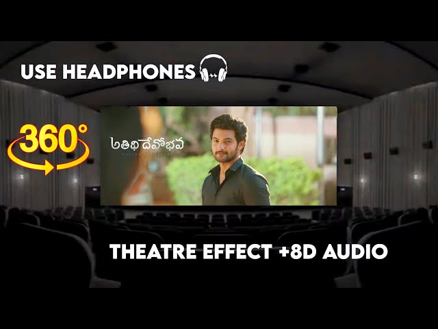 Atithi Devo Bhava Movie Teaser|Theatre Effect and 8D Audio|8D|Aadi Sai Kumar|Nuveksha|Shekar Chandra