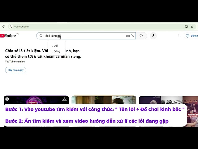 Cách Tìm Kiếm Video Hướng Dẫn Tìm Kiếm Các Lỗi Chính Xác Trên YouTube: Hướng Dẫn Chi Tiết